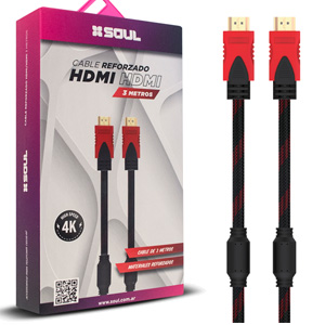 Cable HDMI Reforzado Soul